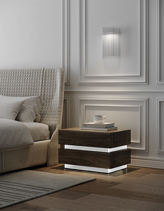 Nightstand Reflex Disegno Luce Comodino