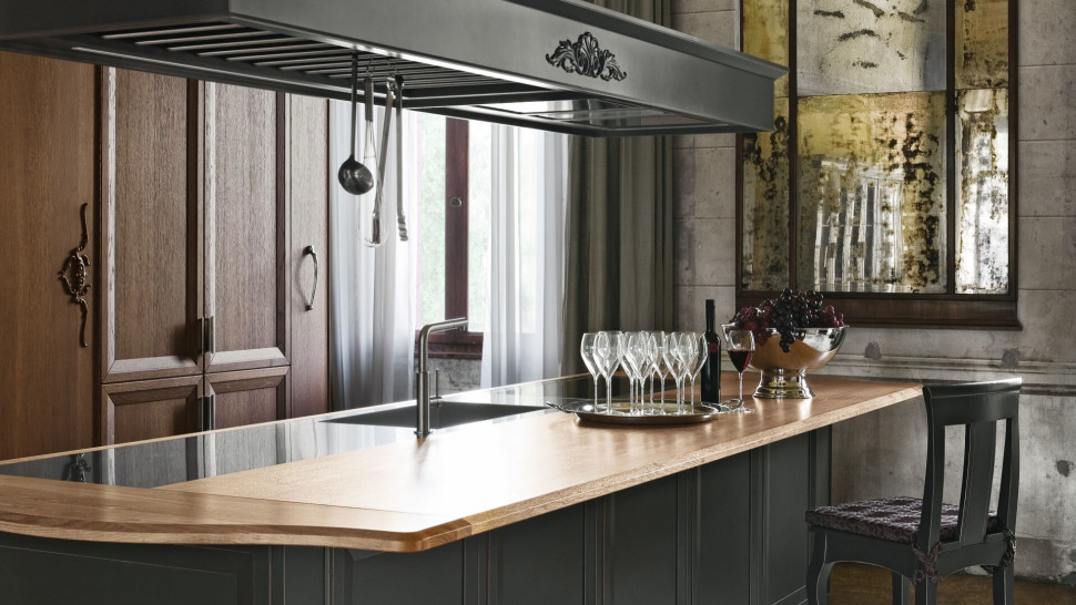Kitchen Cabinet Old Line Kali Decor
