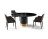 Table Eforma Cilindro top cristallo