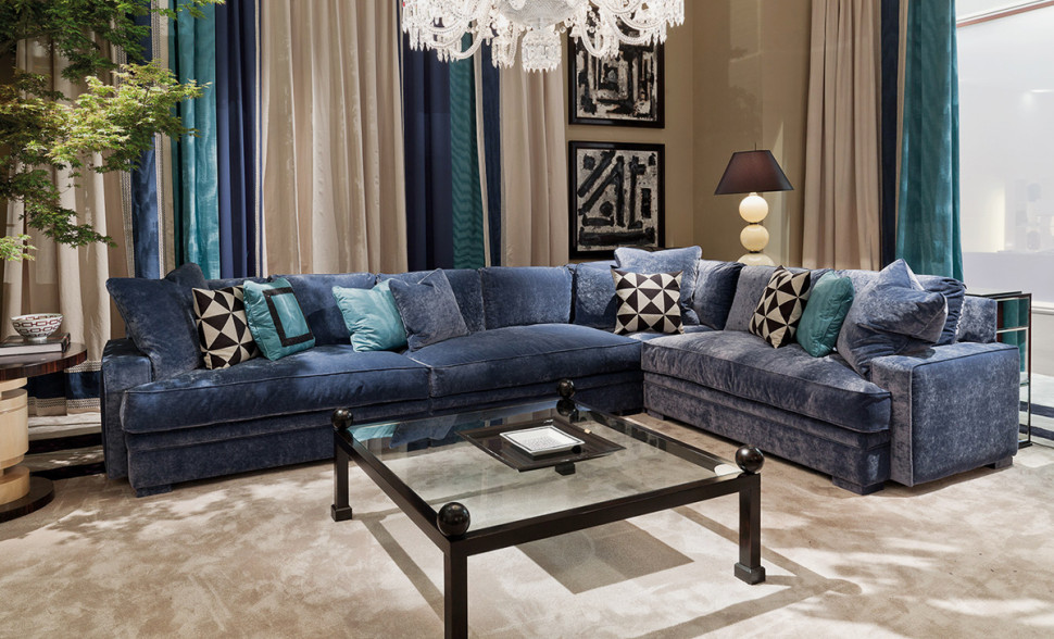 Sofa Madison plus Chiara provasi Midnight Cu.17