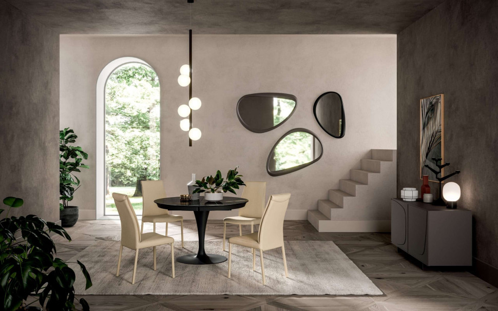 Table Ozzio design Eclipse Legno T315