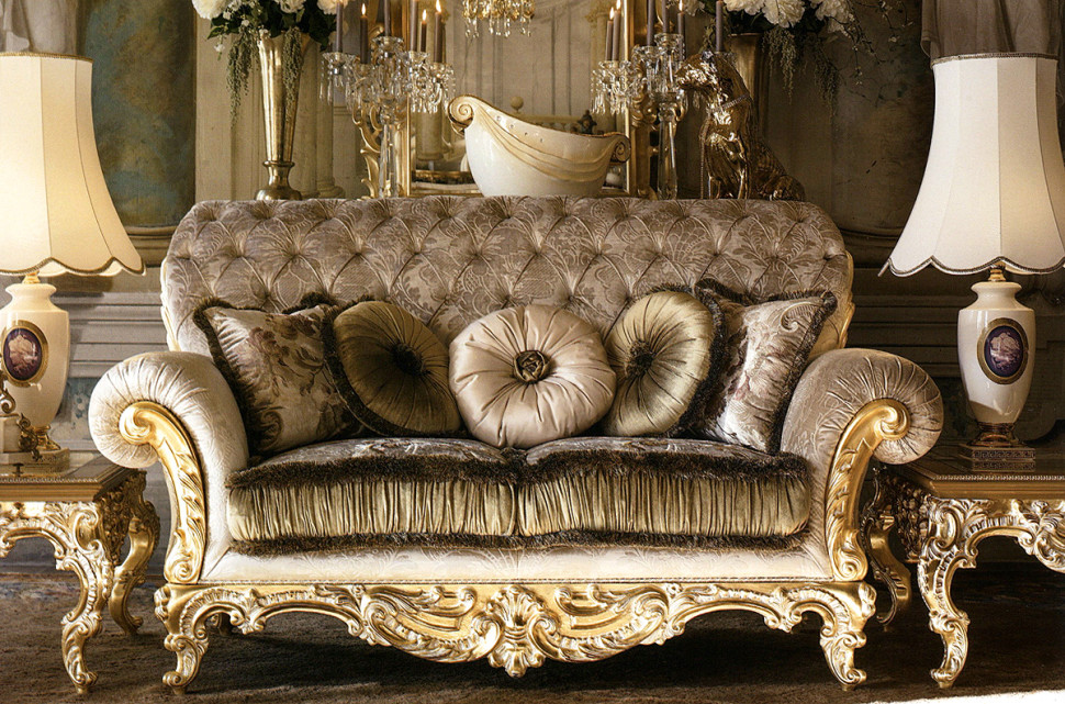 Sofa Bacci stile Queen elizabeth 1013