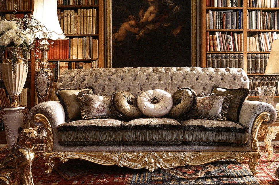 Sofa Bacci stile Queen elizabeth 1013
