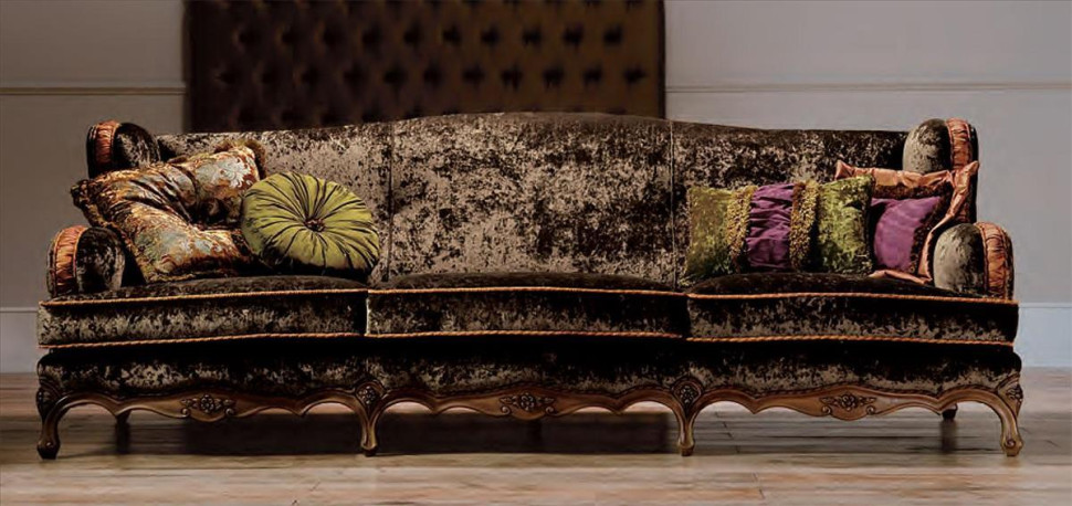 Sofa Merlino Bruno zampa Platinum Merlino 3p maxi