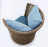 Armchair Tonkino Varaschin Open outdoor 1950