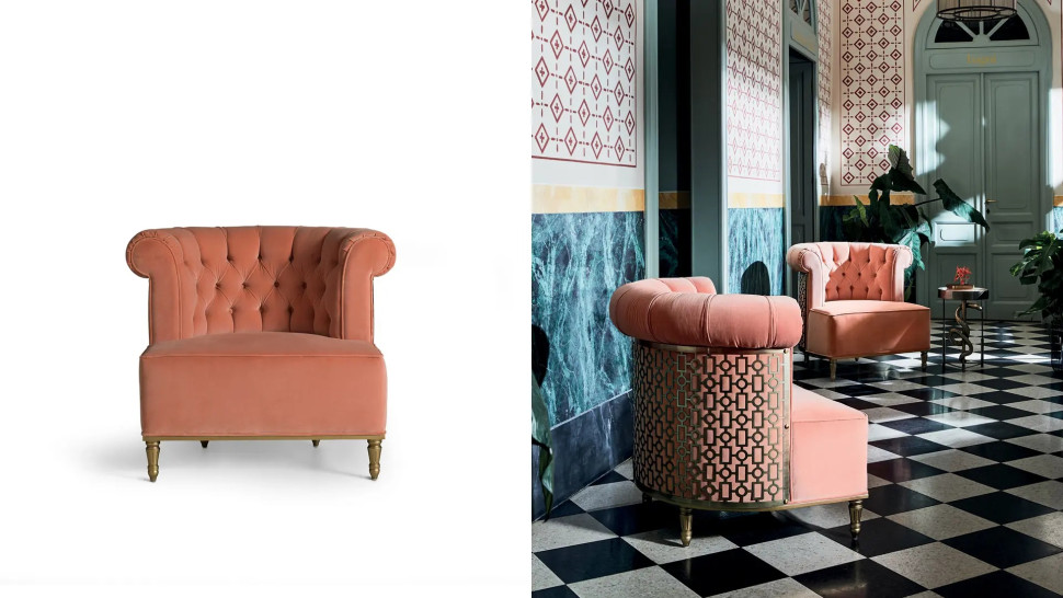 Armchair Angelo Cappellini Gratia 34100