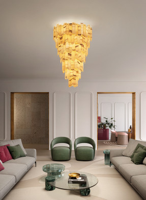 Lamp Chandelier Masiero Royale PL 33/75/125