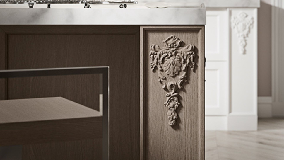 Kitchen Cabinet Old Line Maya
