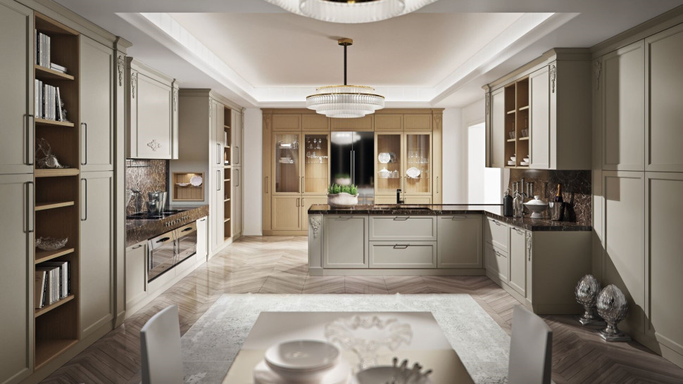 Kitchen Cabinet Old Line Maya