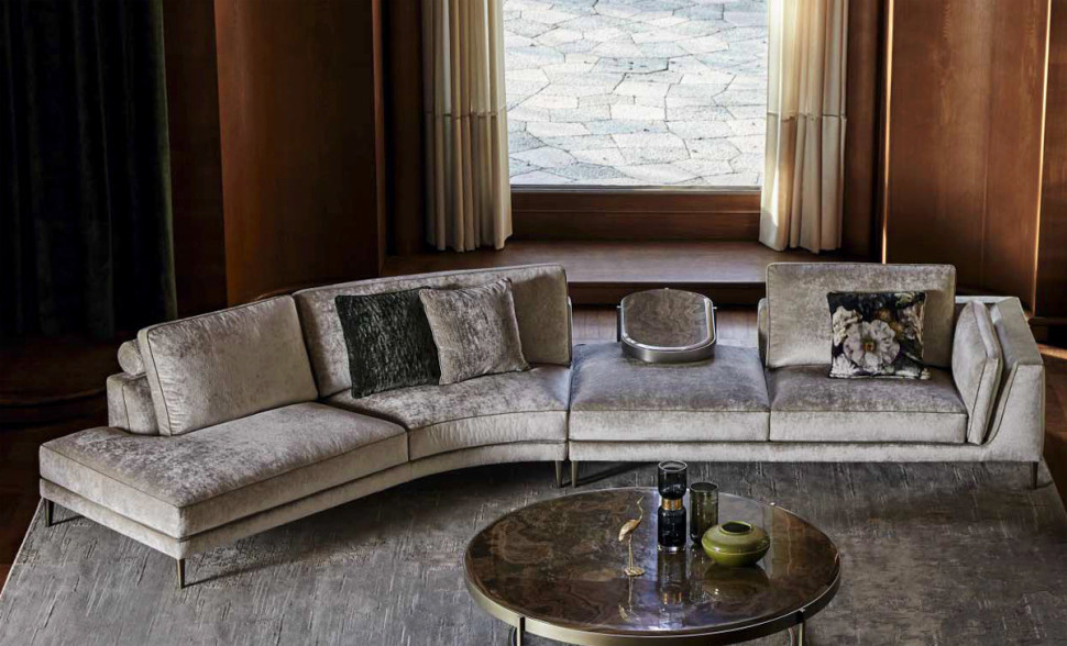 Sofa Ferdinand Angelo cappellini Opera contemporary 40316