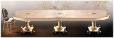 Dining Table Ezio bellotti Platinum 1056
