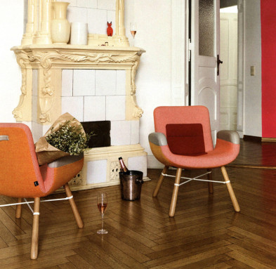 Armchair East river Vitra 210 441 00
