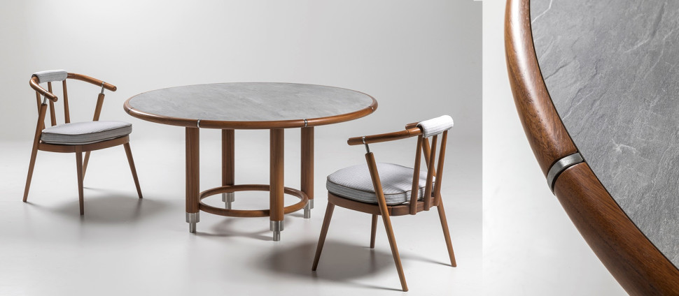 Chair Annibale Colombo Outdoor A1749 Lavanda