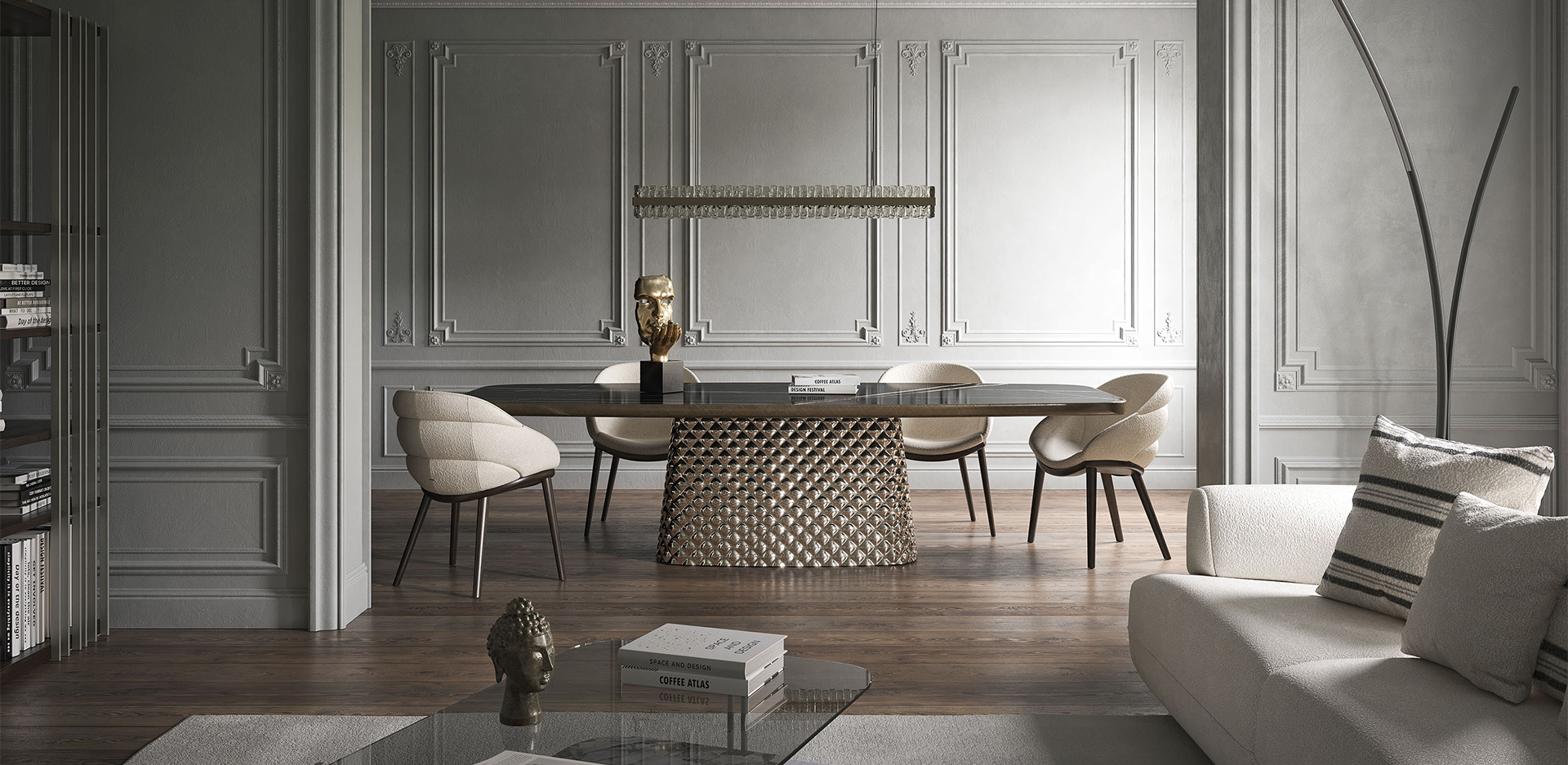 Dining Table Cattelan italia Atrium Keramik
